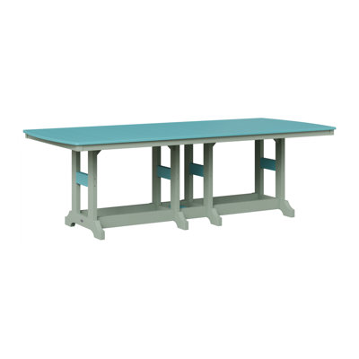 Table de salle à manger rectangulaire 96 po Berlin Gardens Garden Classic