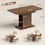 HOMCOM Extendable Dining Table for 4-6 People 110-130cm-774956555