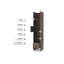 Bed Concept BC-23 Tall Storage Cabinet 44cm - Oak Dunin - 1 Door, 1 Drawer and 4 Shelves