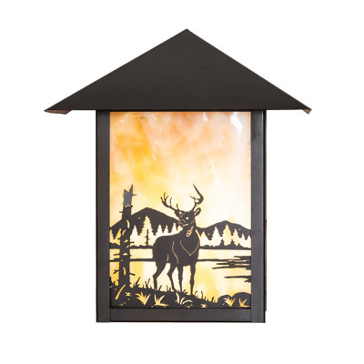 1 - Light Flush Mounted Sconce