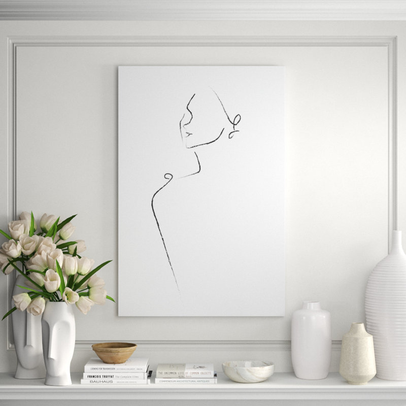 Ingénue III Print by Bobby Berk, 54" H x 36" W, Image Brush Gel