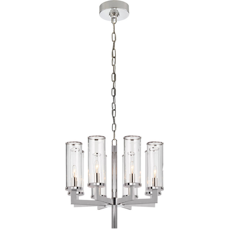 Kelly Wearstler Liaison Single Tier Chandelier, Polished Nickel