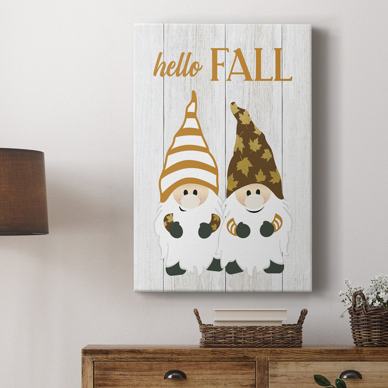 Récolte de gnomes - galerie Cavas sur mesure, H 12 po x l 8 po