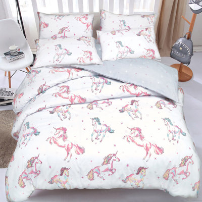 Bounton Polyester Duvet Cover Set with Pillowcases