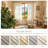 Boho Semi Sheer Curtains 72" Natural 2 Panels