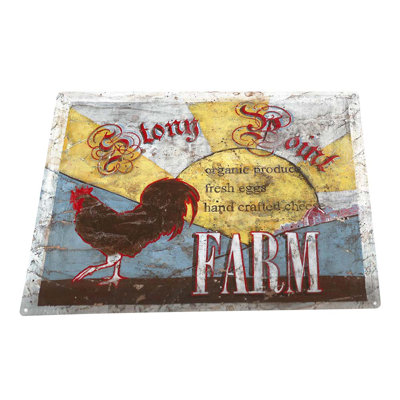 Stony Point Farm sur impression métallique