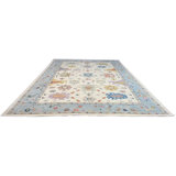 Oushak Collection, Transitional One-of-a-Kind Rectangle 10'3" X 14'2" Hand Knotted Area Rug