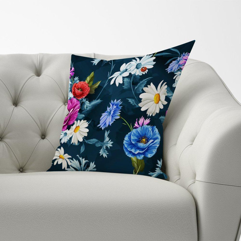 Heloise Floral Square Cushion