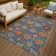 Machine Washable Indoor/Outdoor Mattera ACN2288 Damask Rug