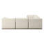 Canapé modulaire d'extérieur 5 pièces Korhonen