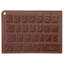 Moulure en chocolat cuisivin numbers Pavoni