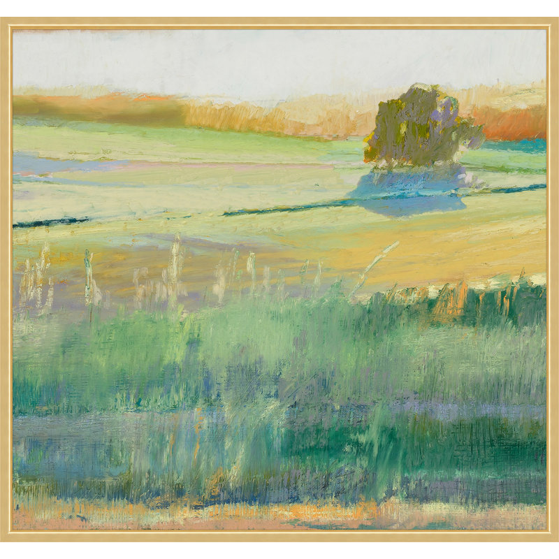 Summer Fields 2' Framed Print on Canvas