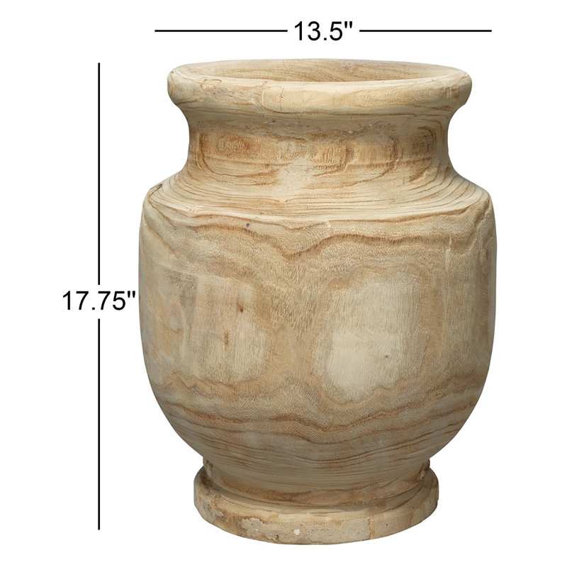 Laguna Wooden Vase