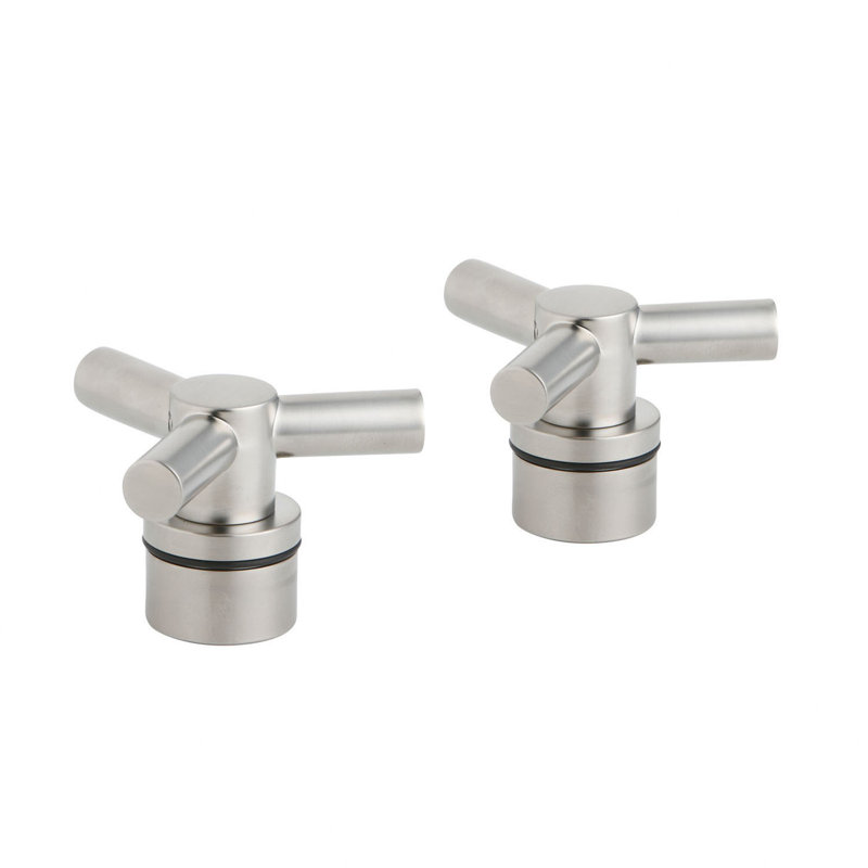 Atrio Spoke Handles, Satin Nickel