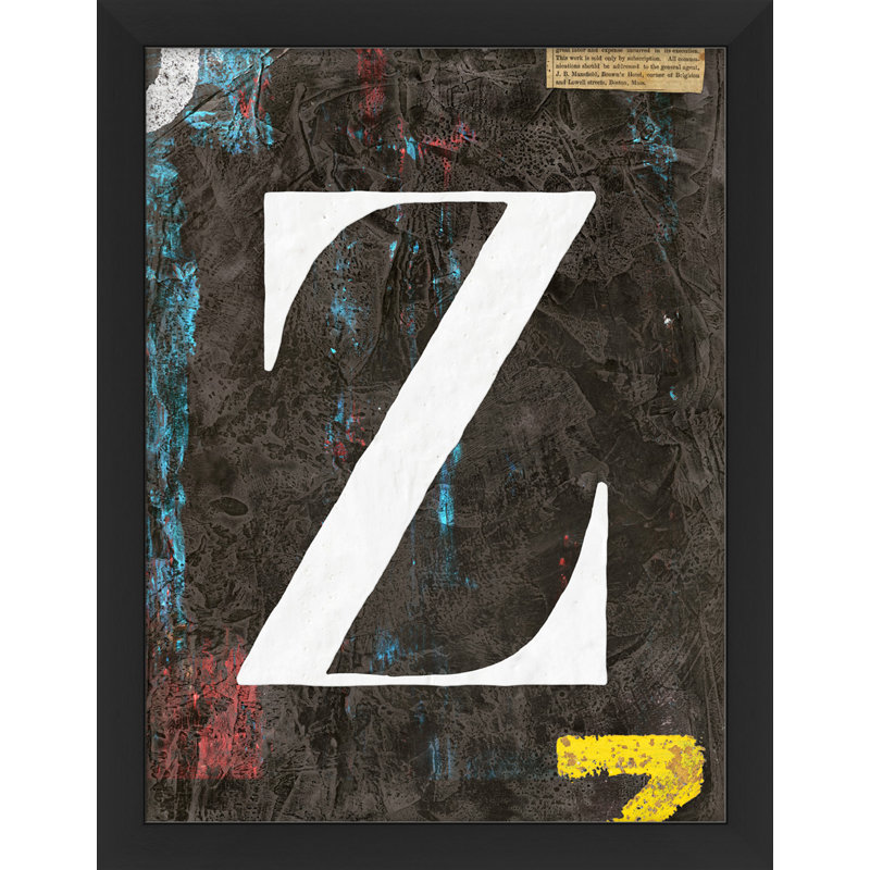 Alphabet "Z" Print