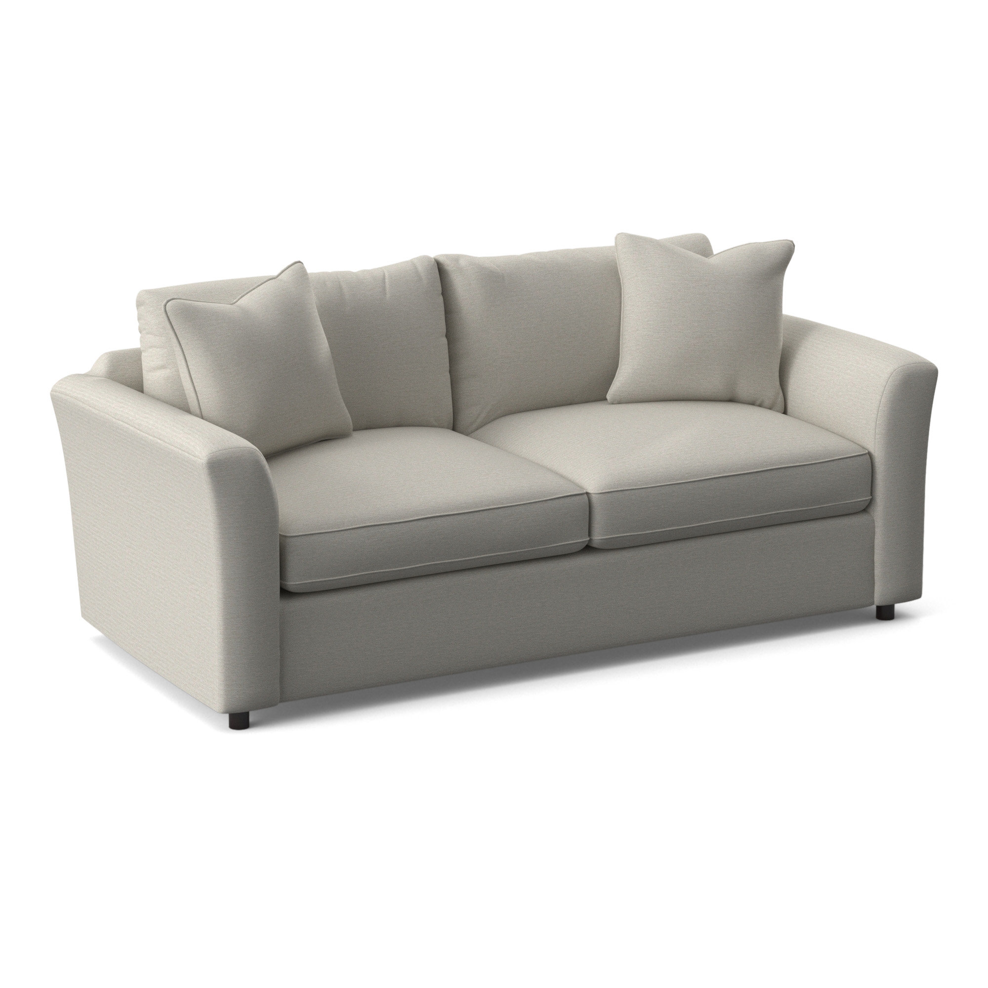 Northfield 84'' Upholstered Sofa, White Performance Fabric; 0851-94