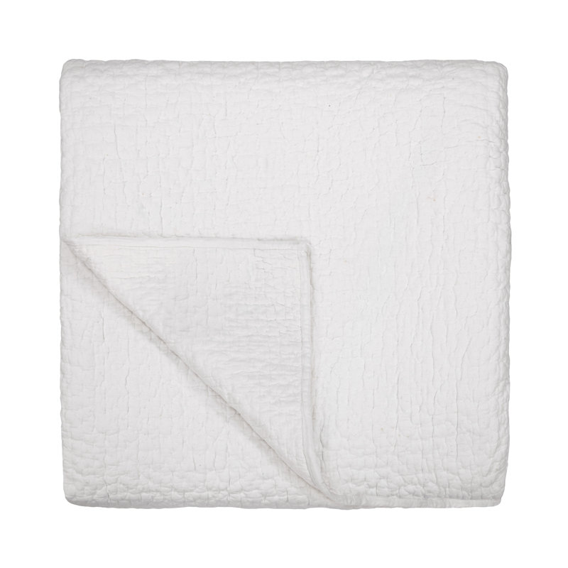 Danica 4-Piece Cotton Quilt Set, Queen Quilt + 2 Euro Shams