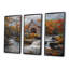 «Brown White Autumn Architectural Mills Photo», ensemble d'art mural Mills-790958661-790958662