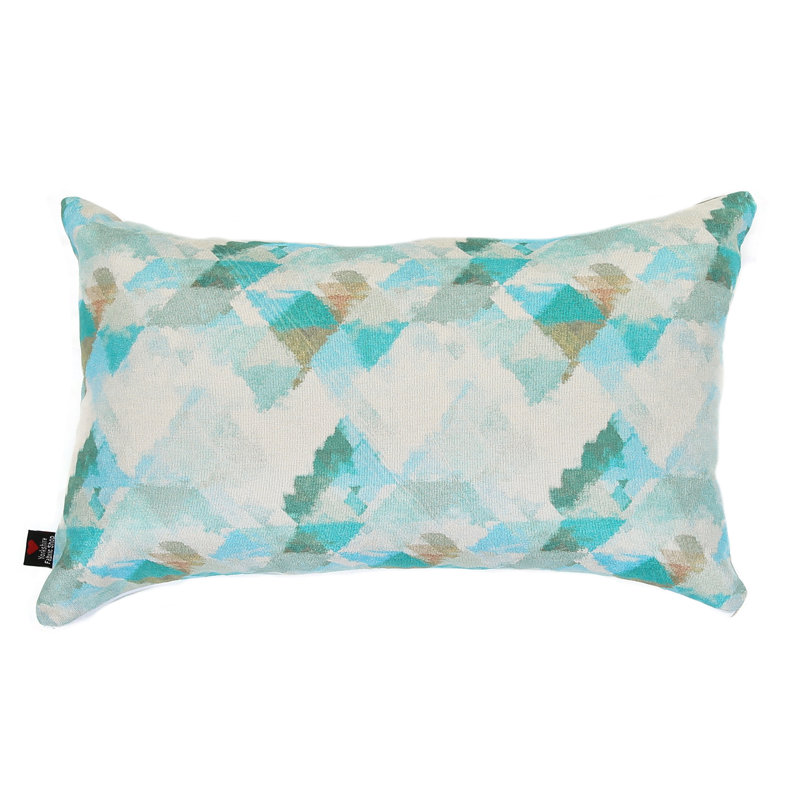 Alva Rectangular Cushion, Blue