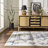 Bindin Oriental Navy Blue Area Rug-426653749