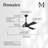 Donaire 52'' Ceiling Fan with LED Lights-315693482-297934727
