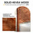 Gerrell Solid Wood Platform Bed Frame with Sculpted Spearhead Headboard – Mid-Century Modern Style, 800lbs Capacity, All Mattress Support, No Box Spring Needed-112609343-112609346