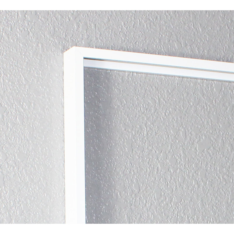 Rashedah Metal Flat Wall Mirror, 30.43" H x 18.43" W