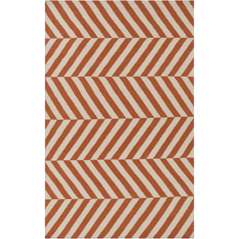 Araliya Wool Chevron Indoor Rug, Runner 2'6" x 8'