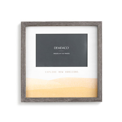 Wood Picture Frame with Mat