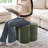Leiani 18.5" Wide Boulce/Velvet/Linen Upholstered Ottoman-1546962653
