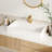 CASAINC Rectangular Wall Mounted Solid Surface Resin Bathroom Sink