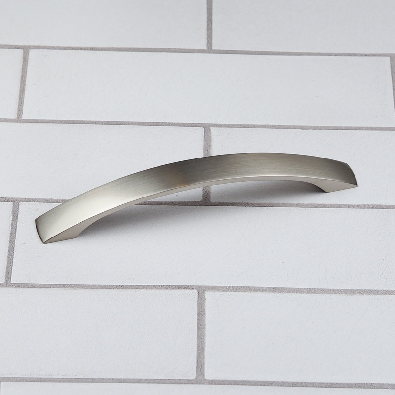 160mm Brushed Nickel Bow Handle