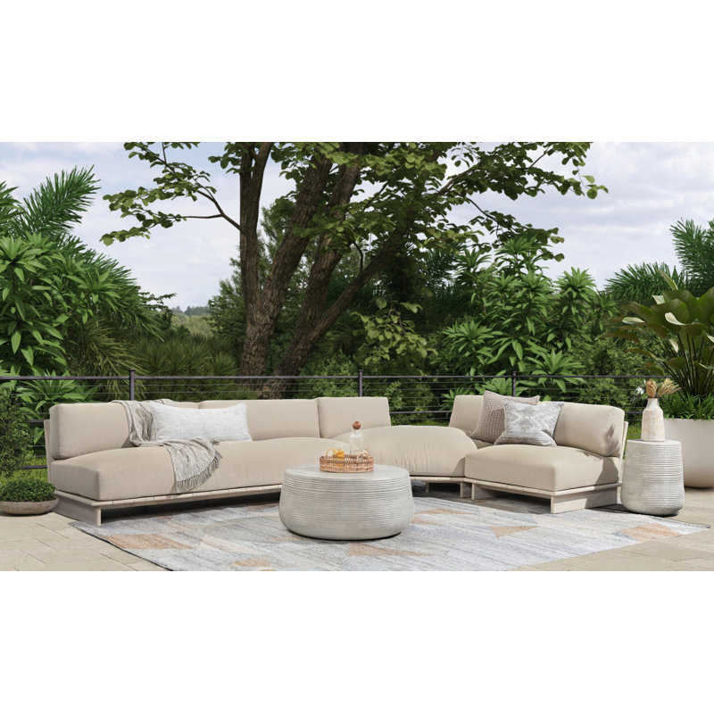 Livia Outdoor Teak Lounge Chair