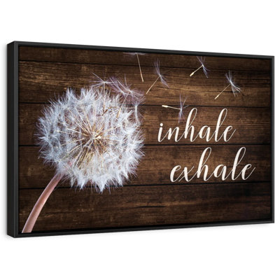 «Inhale Exhale Zen VII Wall Art»