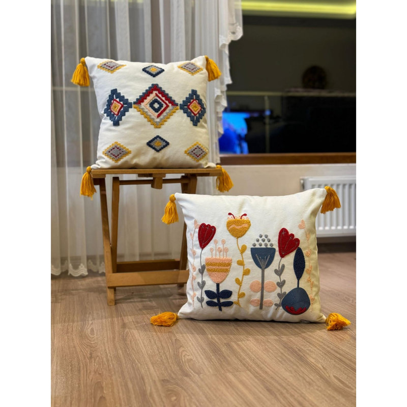 Davina Square Euro Cushion Cover