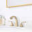 2-Handle Bathroom Sink Faucet With Drain-121290939
