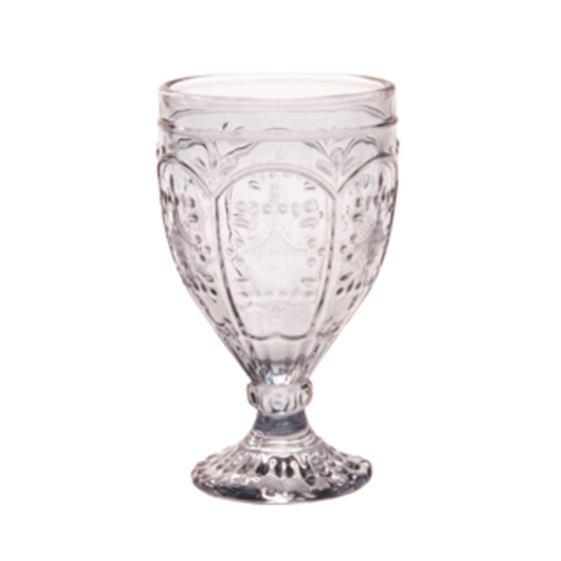 Fitz and Floyd Trestle 12 oz. Water Goblet, Clear