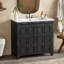 Organisateur de meuble-lavabo 36 po avec lavabo