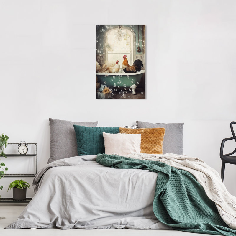 Reproduction d'art sur toile Krishunna, H 24 po x l 16 po x P 0,8 po