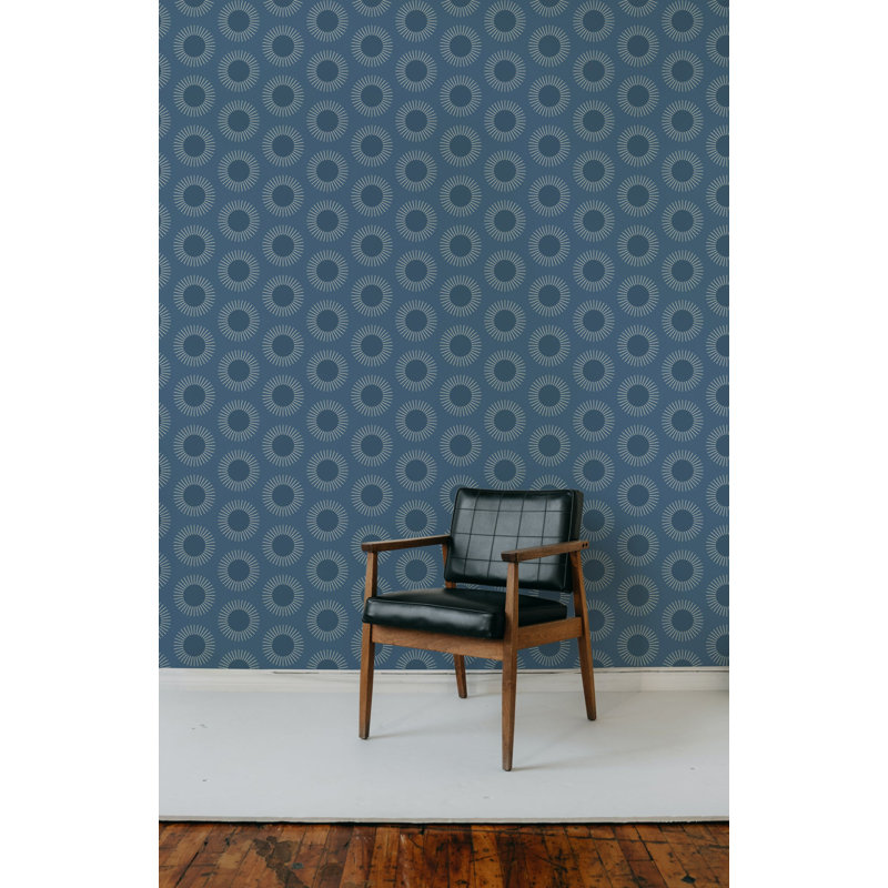 Sunburst - Blues Wallpaper, Paper, Blues, Non-Pasted
