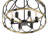 22'' 6 - Light Drum Chandelier Metal Ceiling Lighting
