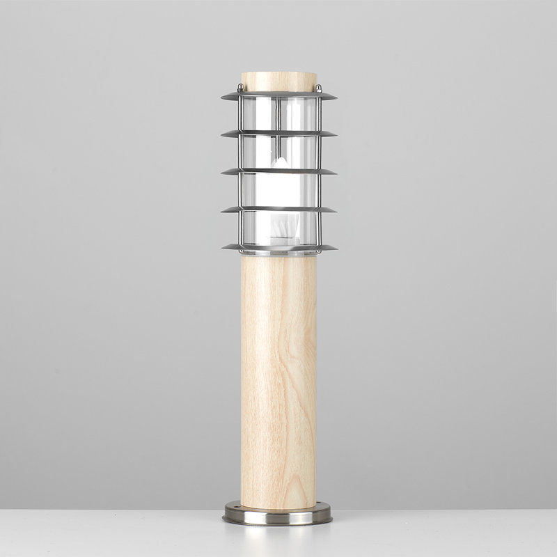 Melani Bollards, 45cm H x 11.5cm W x 11.5cm D, Silver