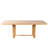 Premium Solid Wood Extendable Dining Table with Rounded Corners-1290104940
