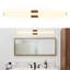 Barre d'éclairage DEL mince pour meuble-lavabo à fixation murale - barre d'éclairage à DEL à intensité variable, 14,5 W, 3000 K, miroir lumineux (36 pouces)-107362428