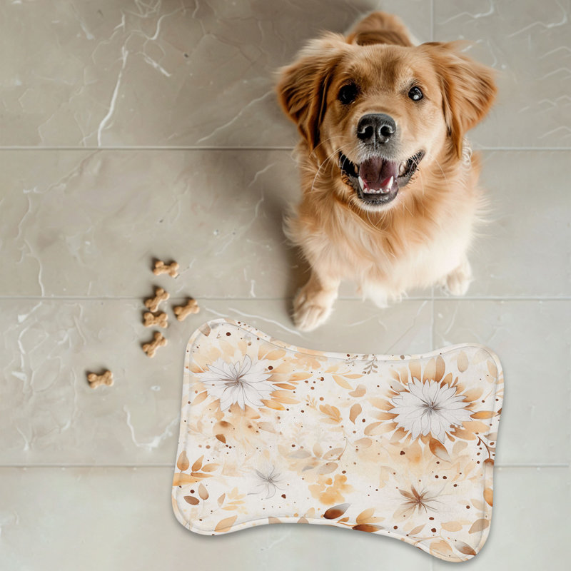Neutral Vibes - Tapis d'alimentation en os 1 pièce