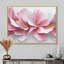 Or rose, veines élégantes de pétales de fleurs III - fleurs abstraites, art mural sur toile-340261914-340261917-451751030