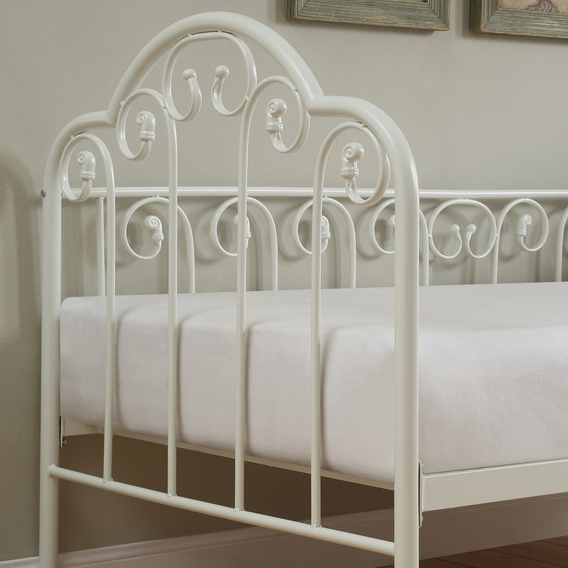 Fredric Metal Daybed, White