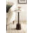 Cora Genuine Marble Pedestal End Table-1574904312