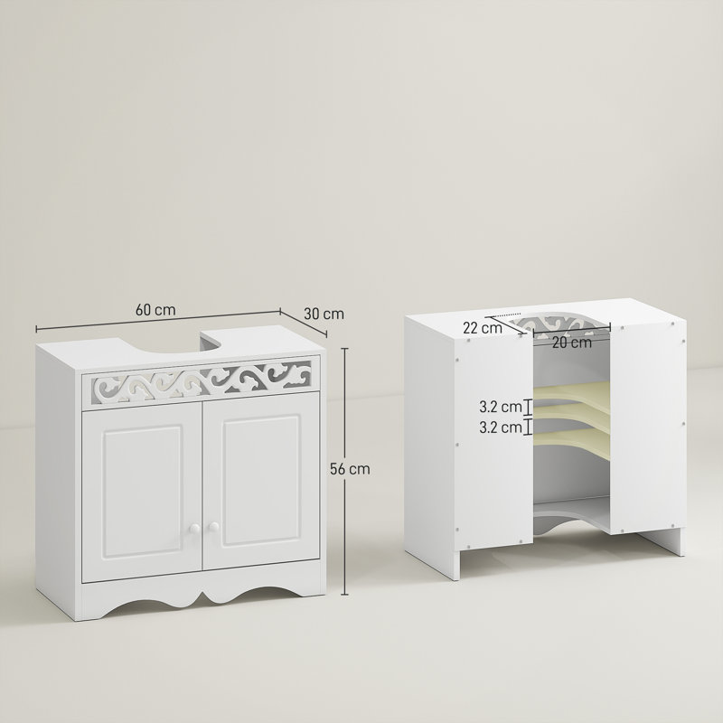 Theron Bathroom Storage Cabinet