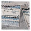 Tapis tissé à rayures abstraites Watercolor